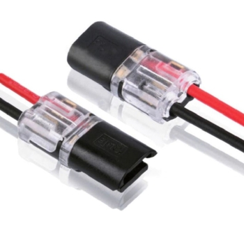 2 pin Kabel Stecker Schnell Spleiß Crimp Verbinder für elektrische Kabel für die Verkabelung 22-20AWG LED Autoanschlüsse